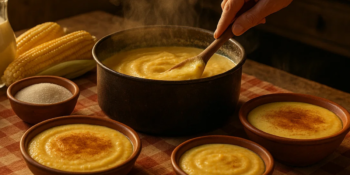 Curau de milho cremoso: a receita tradicional do folclore brasileiro