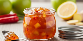 Geleia de maçã com pimenta caseira que vai surpreender no sabor