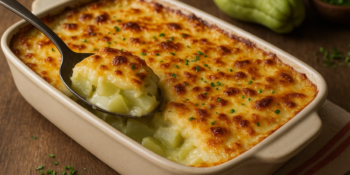 Ninguém vai acreditar que é chuchu: a receita gratinada que vai te fazer mudar de ideia sobre o legume