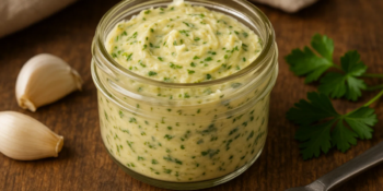 Manteiga de alho e ervas: o segredo para transformar o pão na chapa, carnes e legumes com muito sabor