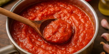 Molho de tomate caseiro da nonna: a receita base para massas e pizzas, sem conservantes e cheio de sabor