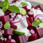 salada de beterraba com iogurte