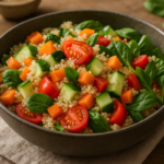 Quinoa com legumes