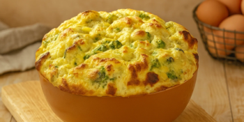Suflê de brócolis com queijo: o segredo para uma receita leve, aerada e que não murcha