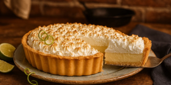 Torta de limão sem forno: a sobremesa cremosa e refrescante que não precisa assar