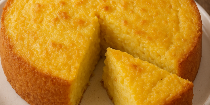 Bolo de milho cremoso: receita caseira fácil e irresistível
