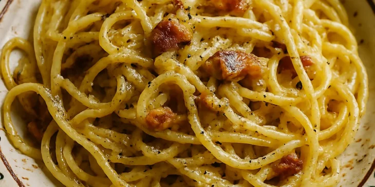 Macarrão à carbonara que vai deixar qualquer italiano orgulhoso