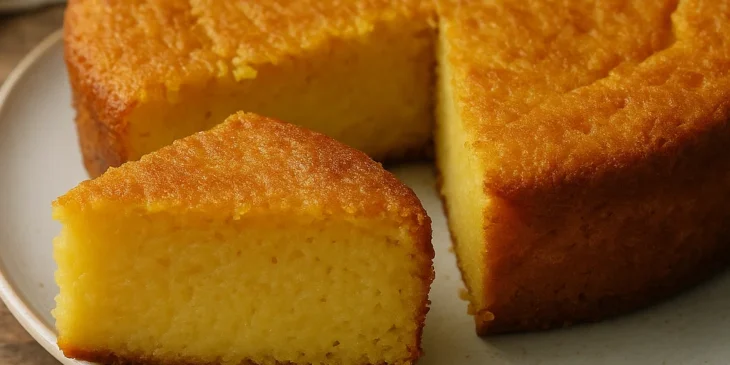 Bolo de milho verde mais cremoso que você já provou