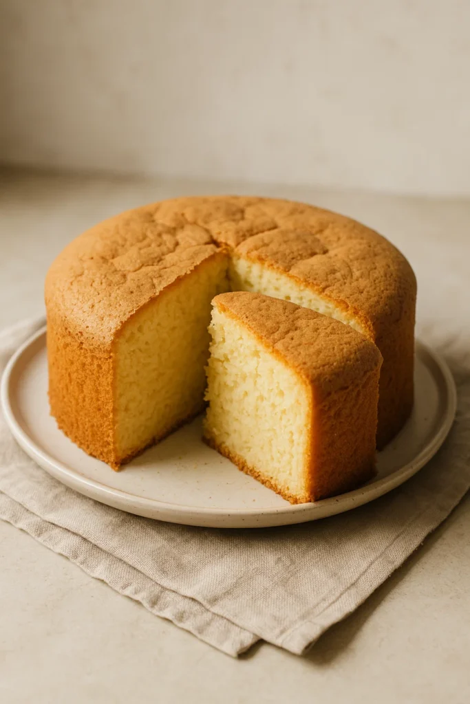 Pão de ló fofinho perfeito com apenas 3 ingredientes