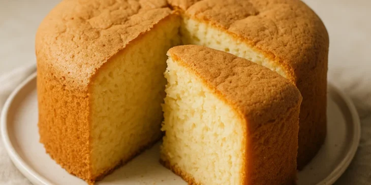 Pão de ló fofinho perfeito com apenas 3 ingredientes