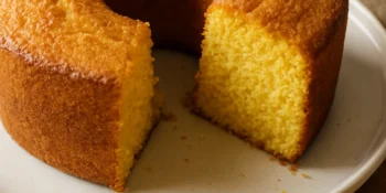 Bolo de milho com trigo para iniciantes