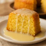 Bolo de milho com leite condensado molhadinho
