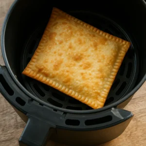 Pastel na airfryer que fica sequinho e irresistível