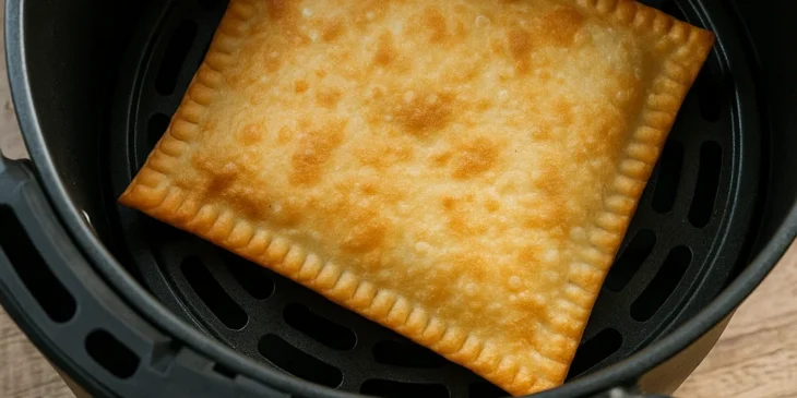 Pastel na airfryer que fica sequinho e irresistível