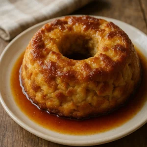Pudim de pão com leite condensado que vai conquistar seu paladar