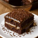 Bolo gelado de brigadeiro molhadinho mais famoso da internet