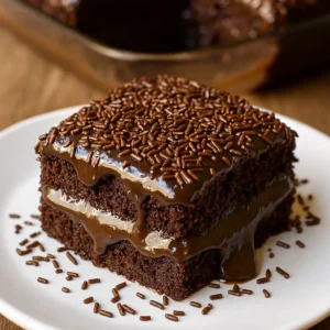 Bolo gelado de brigadeiro molhadinho mais famoso da internet