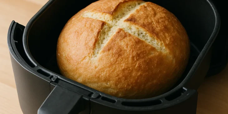 Como deixar pão dormido fresquinho novamente usando a airfryer