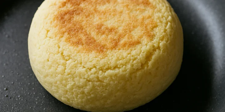 Receita fácil de pão de maisena na frigideira que fica pronto em 15 minutos