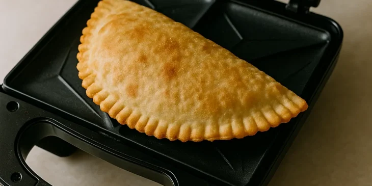 Pastel com três ingredientes na sanduicheira: pronto em 5 minutos
