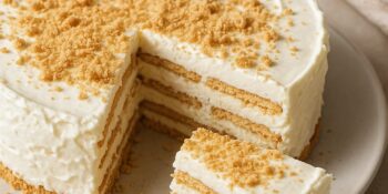Torta de bolacha com nata sem forno: receita prática para dias corridos
