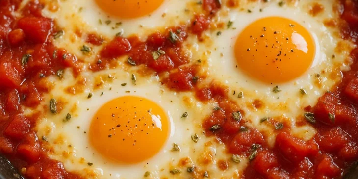 Ovos à pizzaiolo: receita italiana pronta em 20 minutos na frigideira