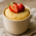 Bolo de morango na caneca: receita prática e pronta em 2 minutos