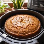 Bolo de cenoura na airfryer