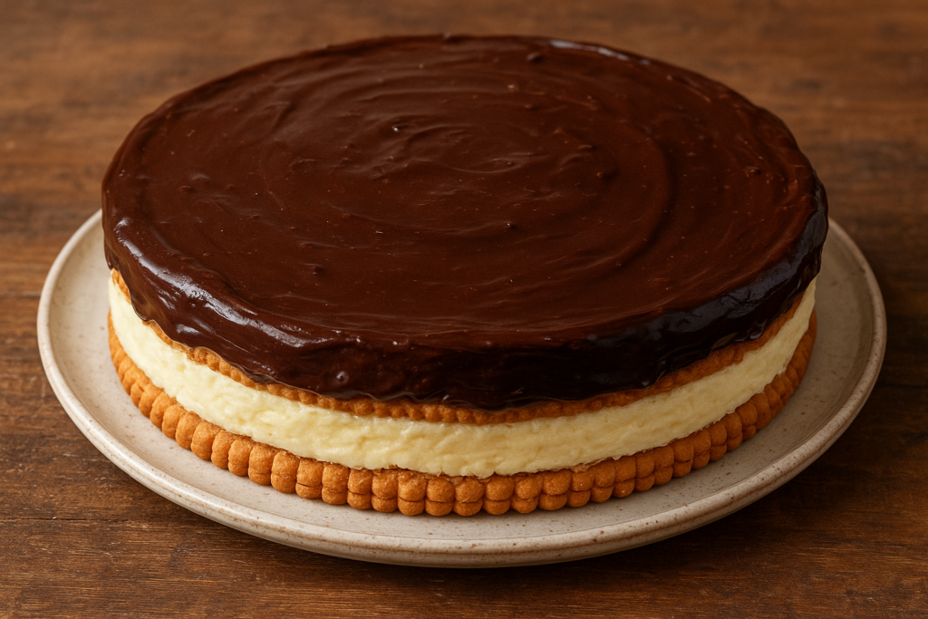 Torta de bolacha: receita irresistível e fácil de preparar