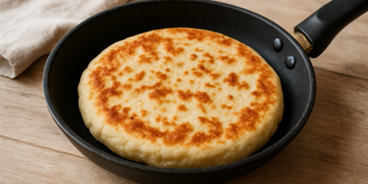 Pão de frigideira rápido e fácil: receita prática para qualquer hora