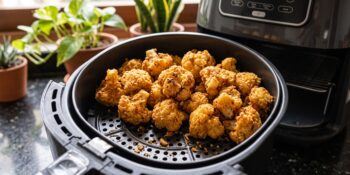 Receita na airfryer: Couve-flor crocante que parece petisco
