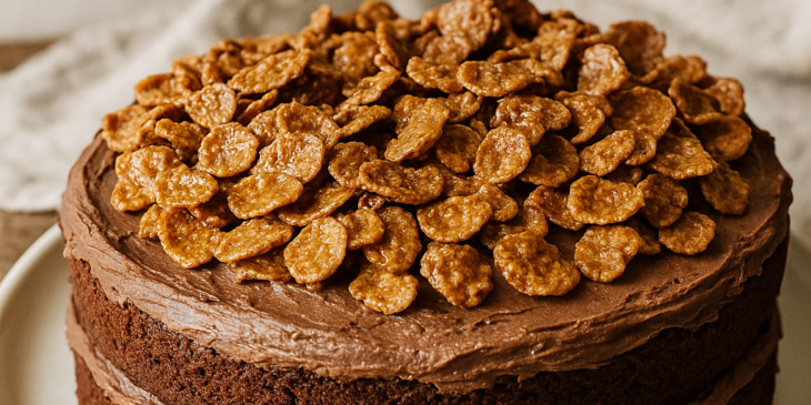 Como fazer crunch cake: o bolo crocante com cereal que está bombando na internet