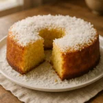 Bolo de Coco Sem Farinha de Trigo: fica cremoso, molhadinho e incrível