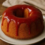 Como fazer o melhor bolo de fubá com calda de goiabada da sua vida