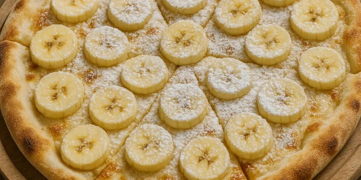 Receitas de pizza doce que vão além da banana nevada