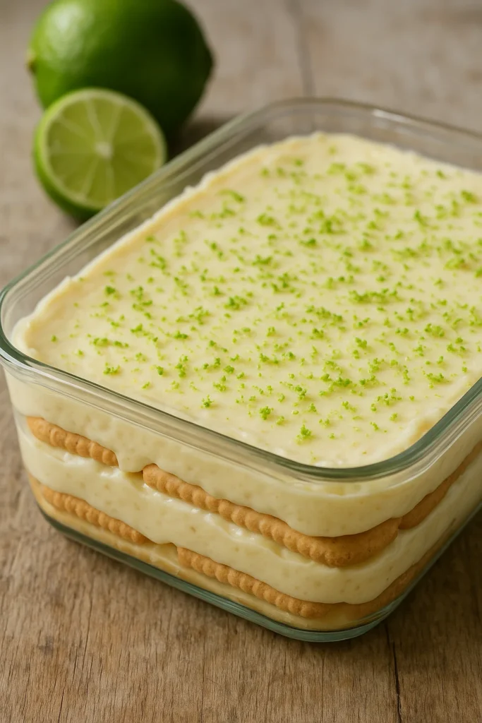Como preparar um pavê de limão com biscoitos: receita fácil e rápida sem forno