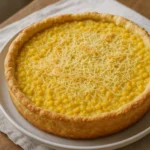 Aprenda a fazer torta de milho com parmesão fofinha e dourada