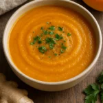 Sopa de abóbora com gengibre: aprenda a fazer a receita cremosa e quentinha