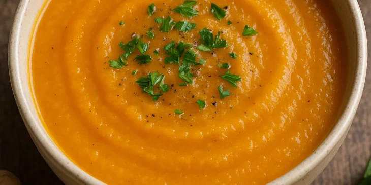 Sopa de abóbora com gengibre: aprenda a fazer a receita cremosa e quentinha