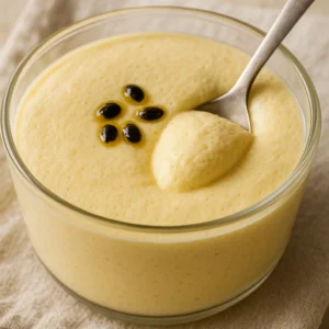 Mousse de maracujá cremosa sem creme de leite: Passo a passo para uma sobremesa leve