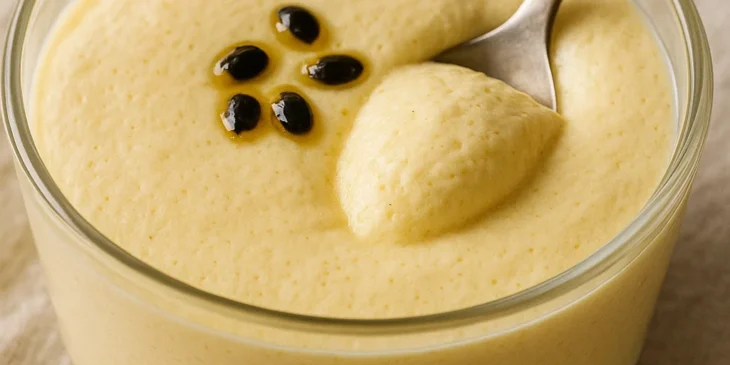 Mousse de maracujá cremosa sem creme de leite: Passo a passo para uma sobremesa leve