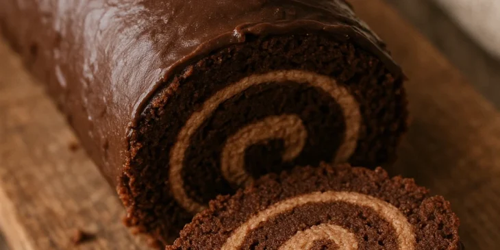 Como fazer um rocambole de chocolate simples e irresistível em casa