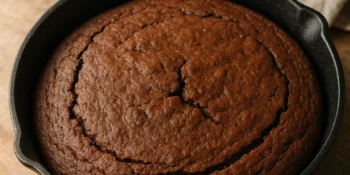 Como fazer bolo de chocolate na frigideira em apenas 10 minutos