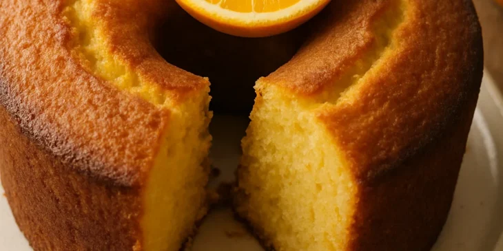 Como fazer bolo de laranja sem farinha e sem açúcar: receita fácil para o café