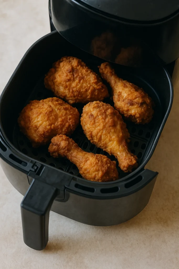 8 receitas com frango na airfryer que ficam prontas em minutos e surpreendem no sabor