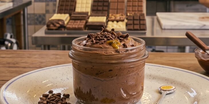 Mousse de chocolate da vovó