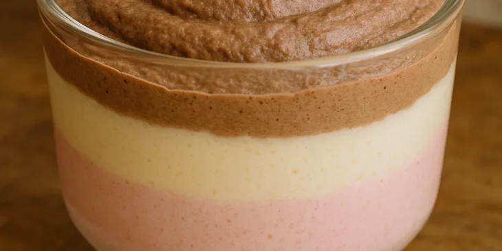 Mousse napolitana dos anos 80: receita fácil, cremosa e irresistível