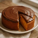 bolo de cenoura com chocolate em 10 minutos