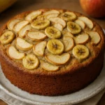 Bolo de banana e maçã: a receita perfeita para um café da manhã delicioso