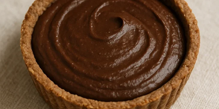 Quer uma sobremesa baixa em calorias? Aprenda a preparar esta tortinha de chocolate fit